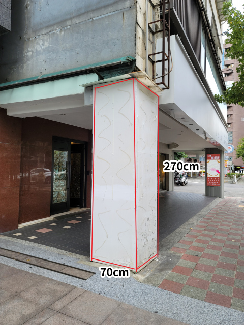 台北市大安區信義路四段四面包柱廣告